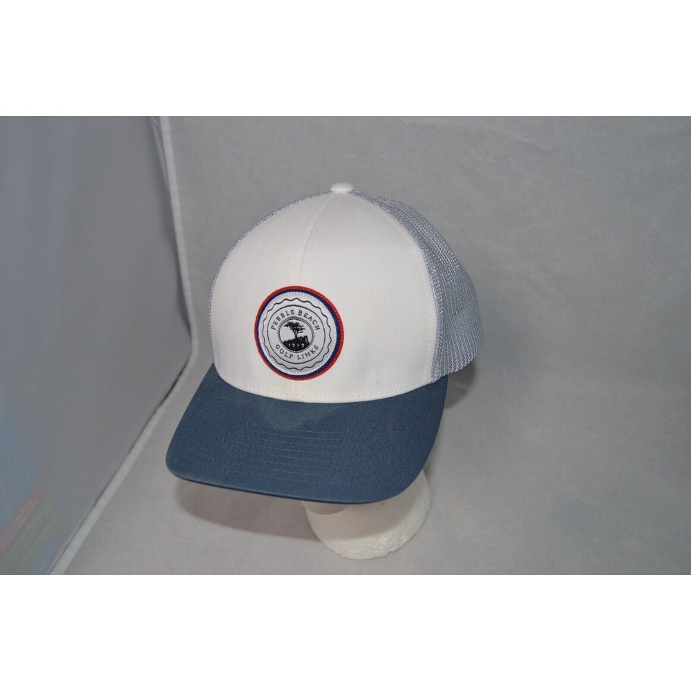 Pebble Beach Golf Links Hat Cap Snap Back 1 10 flexfit tech some dis coloring